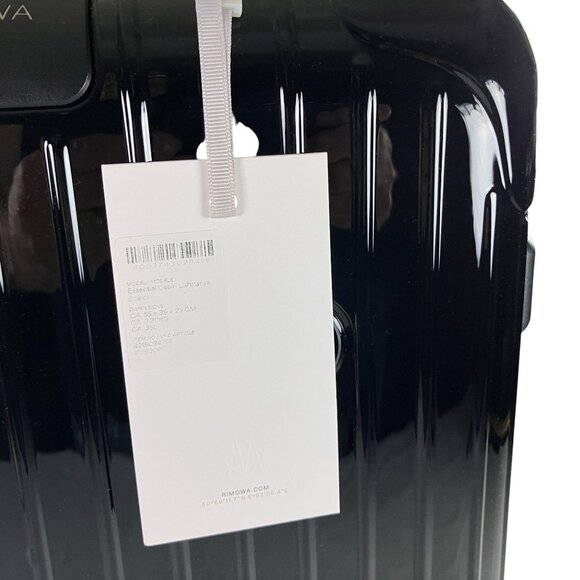 RIMOWA x Lufthansa Limited Edition Essential Cabin Carry On Gloss Black 36L NEW - Picture 4 of 15